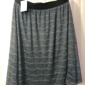 NWT Lularoe Lola Lace Skirt
